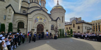 С торжественной линейки начался учебный год в Православной Свято-Владимирской гимназии города Ставрополя - Епархия