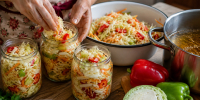 Вот так мариную капусту с перцем на зиму — лучший вариант: вкусная, хрустящая, не перекиснет, не испортится - Pg11.Ru