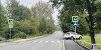 Пешеходный переход открыли у завода «СЛАВМО» в Петрозаводске - StolicaOnego.Ru