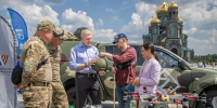 Бойцы подразделения «БАРС-14» передали в дар Одинцовскому отделению Ассоциации ветеранов СВО автомобиль - Городской округ Одинцово