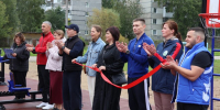 Площадка ГТО открылась на пришкольной территории Гимназии № 1 - Эжвинский район