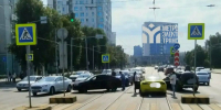 В Казани трамваи 4-го маршрута встали из-за ДТП на путях - ИА Татар-информ