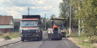 В настоящее время продолжаются дорожные работы на ул. Стахановской в селе Ардонь.. - Администрация г. Клинцы