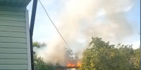 Пожар в заречной части города - Газета Лужская правда