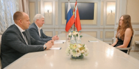 Дарья Клепикова поделилась с Губернатором планами на предстоящий Кубок мира - Правительство Воронежской области