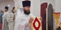 Божественная литургия в храме священномученика Сергия Елецкого - Елецкая епархия