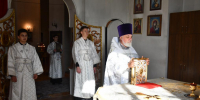Литургия в храме Спаса Нерукотворного города Ельца - Елецкая епархия