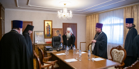 Состоялось заседание Архиерейского совета Орловской митрополии под председательством митрополита Орловского и Болховского Тихона, 2 сентября 2026 года, г. Орел - Орловская и Ливенская епархия