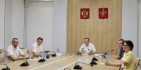 Представители Краснодарского края по видео-конференц-связи - Департамент здравоохранения