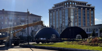 Установка «Державы» - РИА Омск-информ