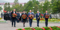 В областном центре прошла церемония памяти, посвященная 81-й годовщине окончания Второй мировой войны - Мэрия города Магадана