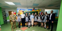 Ветераны СВО в День знаний встретились со школьниками Алданского района - Правительство Республики Саха (Якутия)