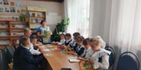 Библиотечный урок "Литературный компас" - Городищенская МЦРБ
