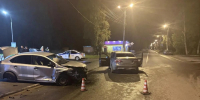 У АЗС на Громова в Твери столкнулись два автомобиля - Афанасий-биржа