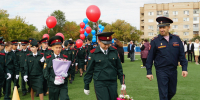 Начальник Управления Росгвардии по Оренбургской области принял участие в торжественных мероприятиях, посвященных празднованию Дня знаний - Росгвардия