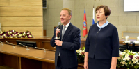 В краевой столице торжественно открыли обновленную Доску Почета «Слава и гордость Барнаула» - Администрация г. Барнаул