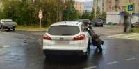 В Заполярном пьяный мотоциклист попал под машину - SeverPost.ru
