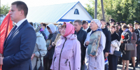 Митинг, посвящённый Дню солидарности в борьбе с терроризмом и памяти жертв трагедии в Беслане. - Краснозерский район
