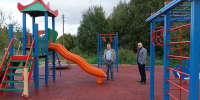 в Новодугино открылась новая детская площадка - фото - 5 - Новодугинский район