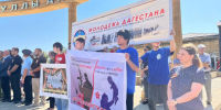 Городской митинг памяти посвященный двум знаменательным датам: 81-й годовщине окончания Второй мировой войны и Дню солидарности в борьбе с терроризмом. - Филиал ДГУ
