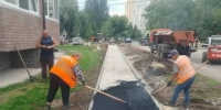 В кварталах многодетных в Ульяновске продолжается обустройство дорог - Комсомольская правда