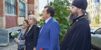 В Бугуруслане открыли мемориальную доску художнику Петру Харченко - Газета Бугурусланская правда