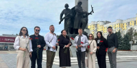 Брянская филармония почтила память героев на Площади Партизан - БрянскToday.Ru