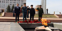 В Самаре почтили память героев в День окончания Второй мировой войны - ГУ МЧС Самарской области