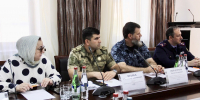 Офицер Росгвардии принял участие в круглом столе, посвящённом противодействию терроризму - Росгвардия