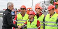 Сергей Собянин открыл новый участок Московского скоростного диаметра - Правительство Москвы