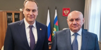 Артём Здунов встретился с первым заместителем министра природных ресурсов и экологии РФ Джамбулатом Хатуовым - Правительство Республики Мордовия