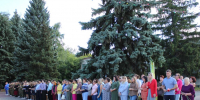 В  Спасске прошло памятное мероприятие, объединившее в себе дань уважения двум важным страницам нашей истории - Спасский район