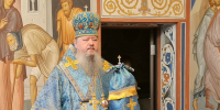 Митрополит Корнилий совершил всенощное бдение в канун праздника Грузинской иконы Божией Матери - Архангельская епархия