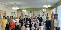 Поздравление воспитанников Г(О)БУ «Центр помощи детям, оставшимся без попечения родителей и содействию семейного устройства» им Э.Б. Белана с Днём знаний 1 сентября - Октябрьский районный суд
