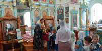 Покровский храм села Иловка посетили воспитанники МБДОУ «Иловский детский сад» - Валуйская епархия
