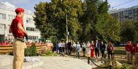 Евгений Маслов вручил курским школам технику для ухода за памятниками - Городские Известия