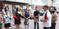 В Белгороде восстанавливают дом в центре после атаки БПЛА в июле - Сетевое издание Победа 31