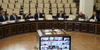 Депутаты ЗС НСО на совещании в областном Правительстве, фото Александры Федотовой - Законодательное собрание