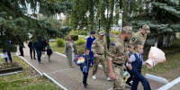 В Башкирии ветераны СВО поддержали детей погибших товарищей в День знаний - Аургазинский вестник