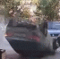 Момент ДТП с перевернувшейся KIA в казанском дворе попал на видео - ИА Татар-информ