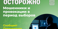 Осторожно: мошенники и провокации в период выборов. - Катайский муниципальный округ