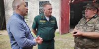 Помощник врио Губернатора Брянской области Евгений Крехтунов посетил Унечский район - Управление лесами
