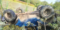 В Советском районе «Нива» упала в водоём - Свойкировский.рф