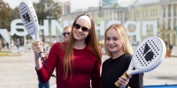 Волонтеры Екатеринбурга встретились на падел-корте - Администрация г. Екатеринбург