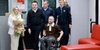 Андрей Воробьев поддержал мечту героя СВО: в Балашихе открылся центр адаптации «Крылья» - Правительство Московской области