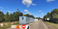 В Моршанском округе начались работы по возведению временного моста через реку Пячка - OnlineTambov.Ru