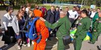 Иркутские школьники примерили профессию авиапожарного - Авиалесоохрана