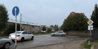 В Усть-Куломе на оживленном перекрестке поставили панорамное зеркало для водителей - ИА Комиинформ