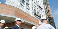 Андрей Шмидт оценил ход строительства на двух площадках комплексного развития территории в Челябинске - Законодательное Собрание