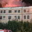 Ночью горело здание бывшего училища связи - ГТРК ОКА